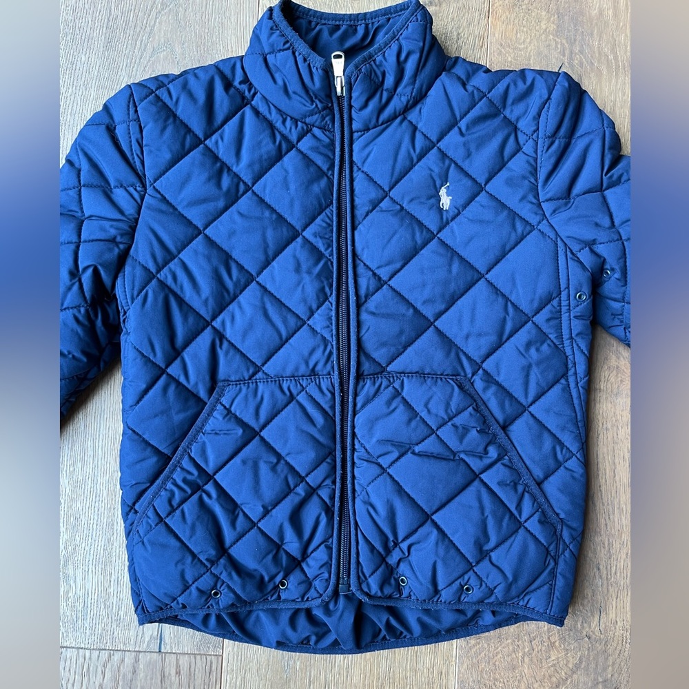 Polo Ralph Lauren Kids Quilted Jacket - Navy